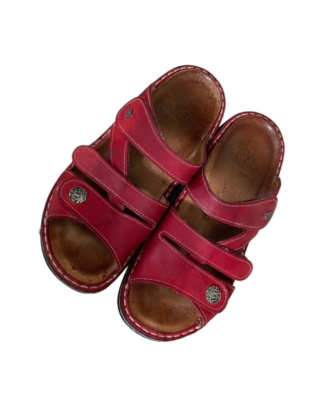 FINN COMFORT Agueda Orthopaedic Sandals Red 38